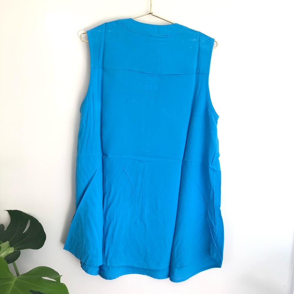 Woman Within plus size sleeveless tank top blouse - Picture 5 of 5